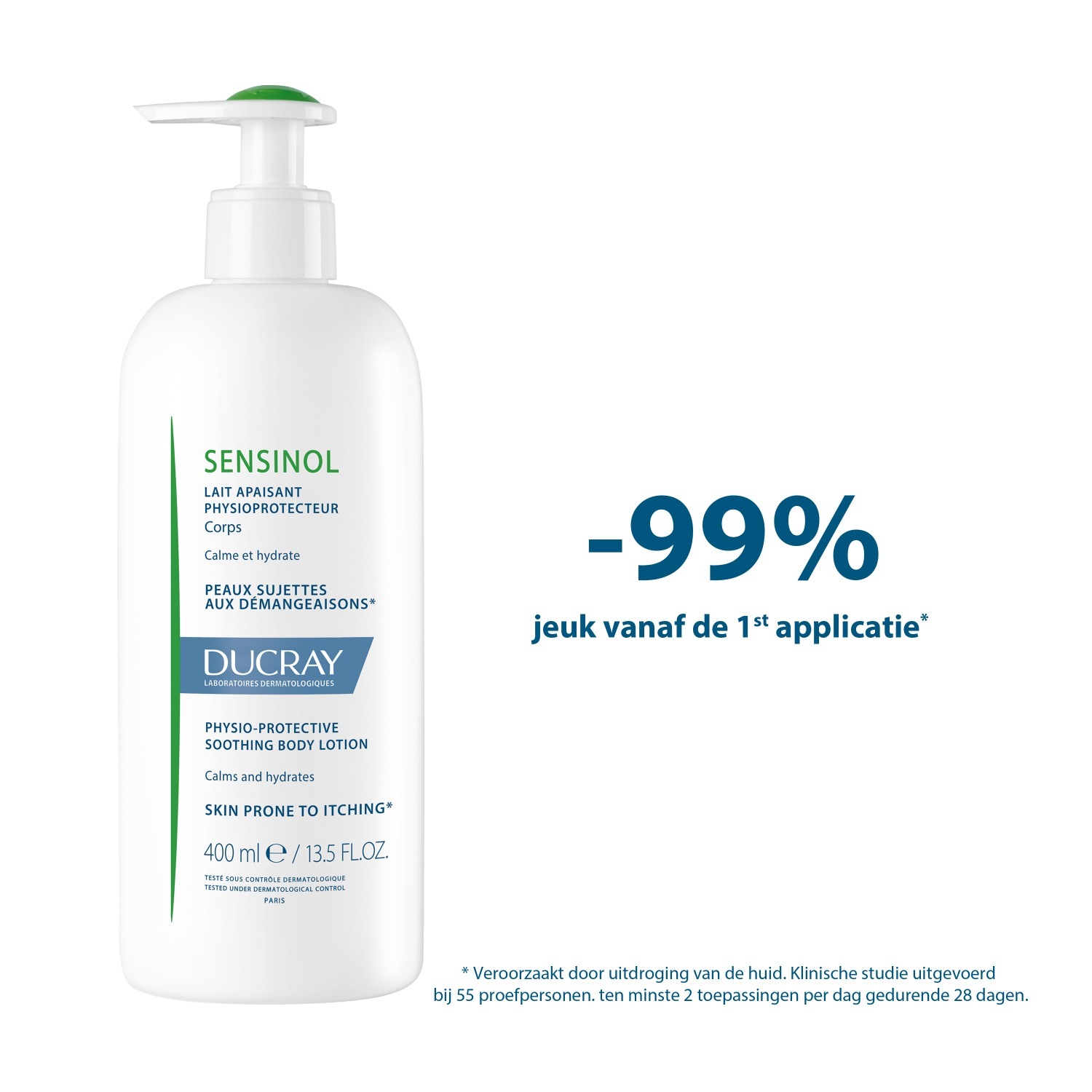 Ducray SENSINOL fizio-zaščitni pomirjujoči losjon za telo - 200 ml