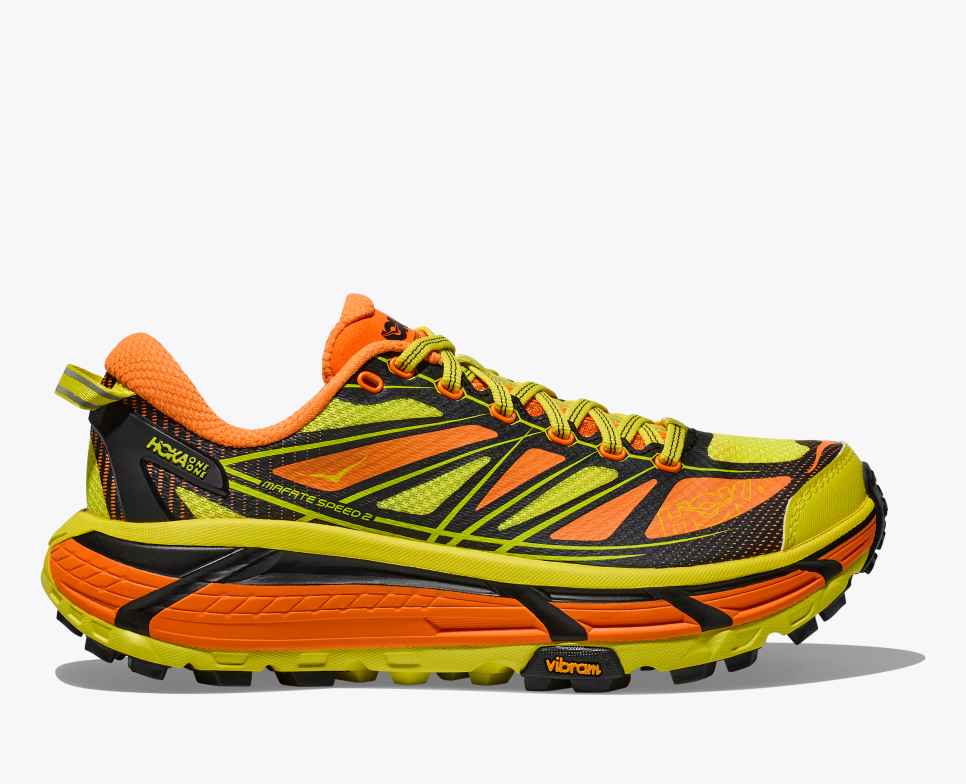 HOKA Mafate Speed 2 Elektrische Tangerine / Hoka Citrus