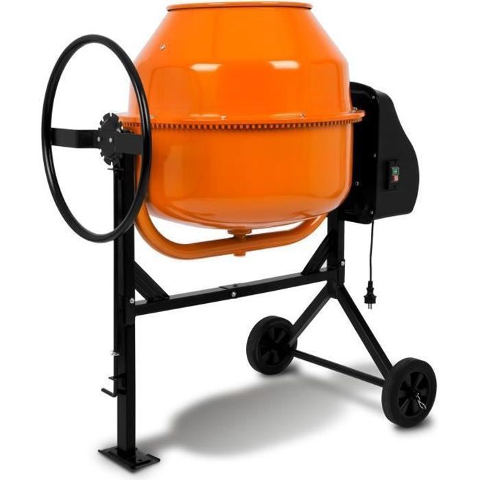 Concrete mixer - EBERTH - CM1-180L - 650 Watt - 180 Liters - Robust steel