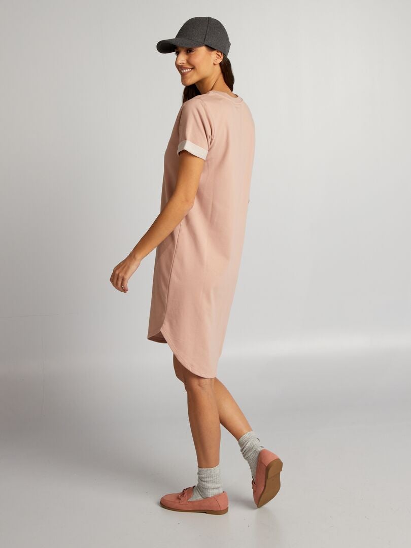 Vestido sudadera 'JDY' - ROSA