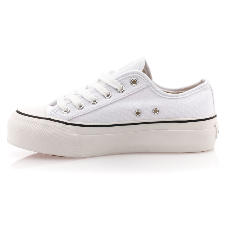 Cestini / scarpe da ginnastica Fille Blanc