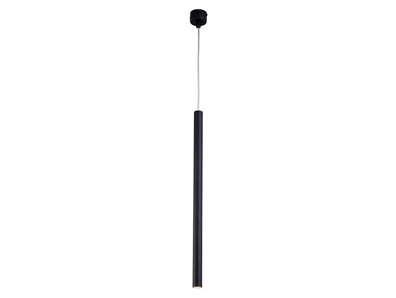 Lampa wisząca Lungo metalowa czarna
