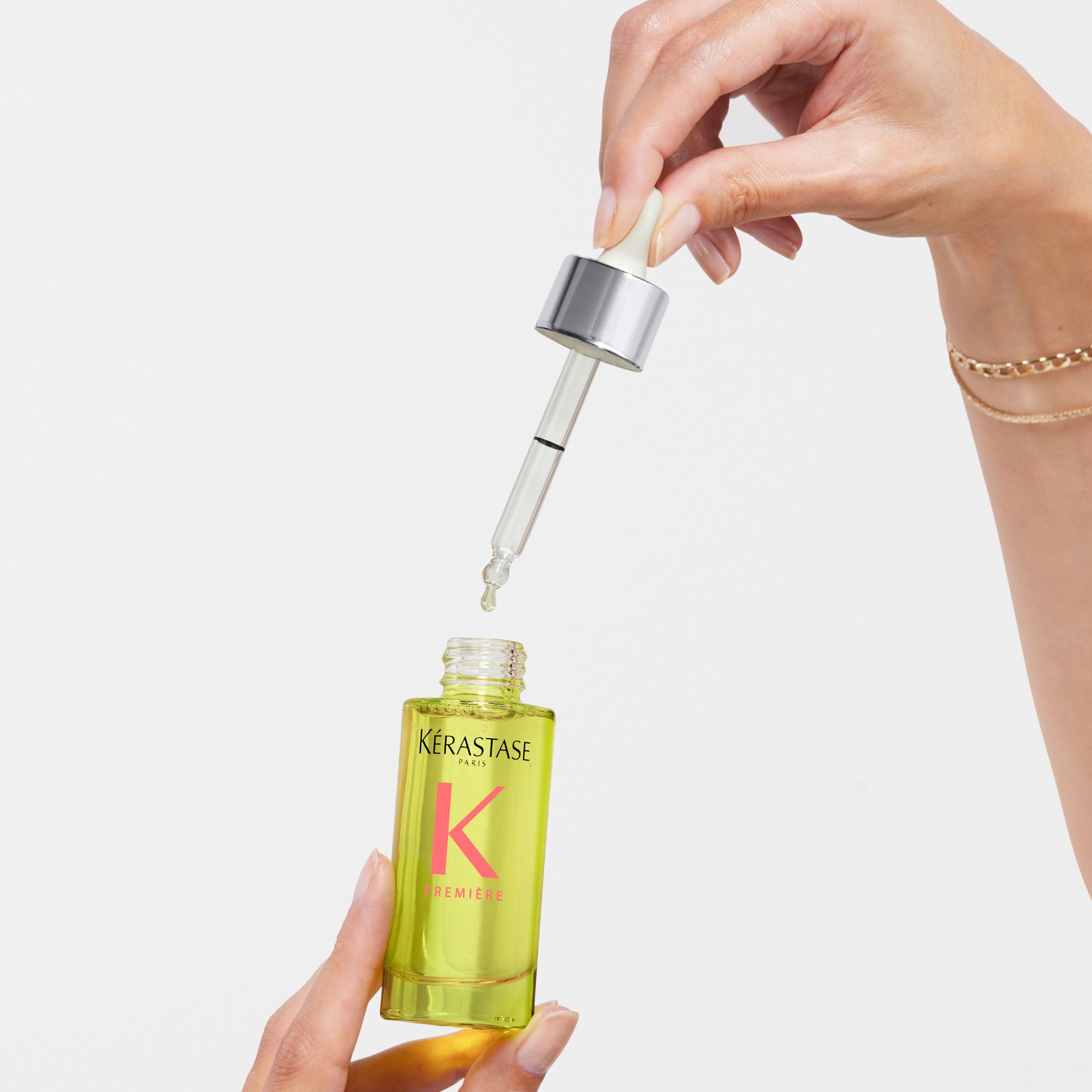 „Première Intensive Shine Repair Oil“ plaukų priežiūros priemonės