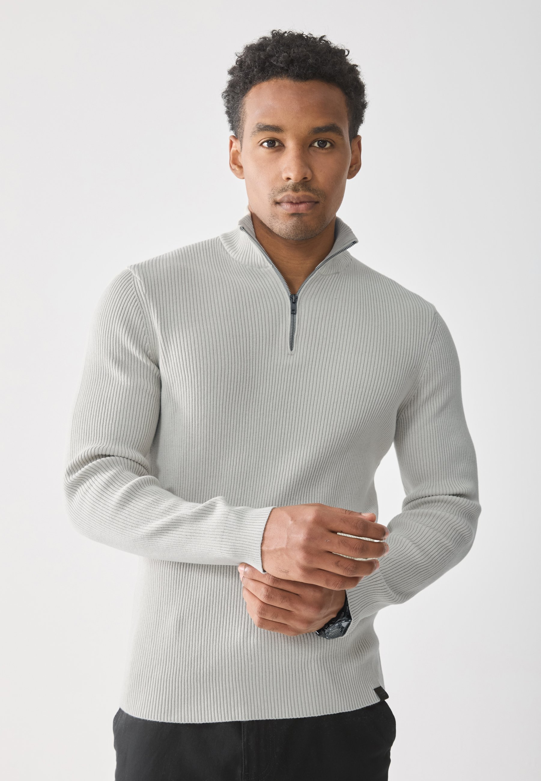 Pier One Jumper - lichtgrijs