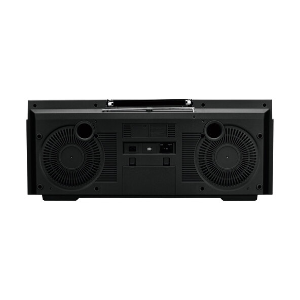 Retro-Boombox, schwarz P66538