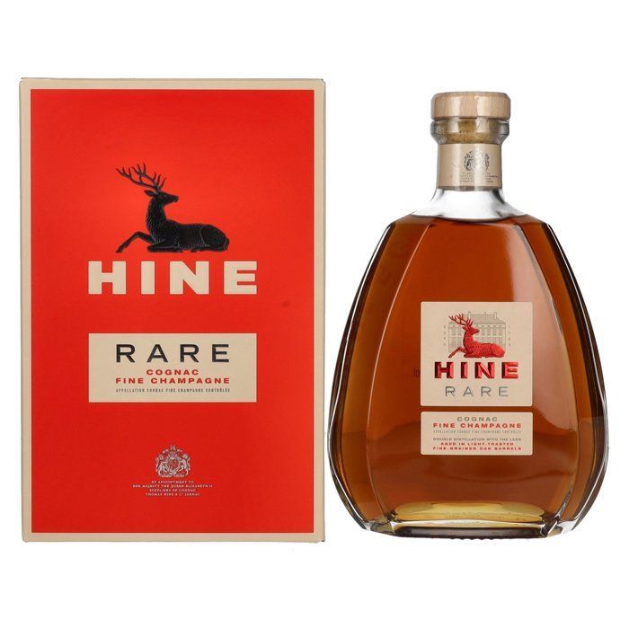 Hine RARE VSOP The Original Fine Champagne Cognac 40% Vol. 0,7 l en caja de regalo