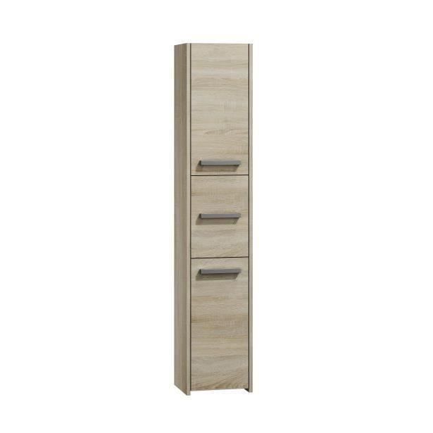 VERONA - Columna de baño 30x30x170 - Muebles de baño - Almacenamiento de baño - Armario de inodoro - Columna de almacenamiento