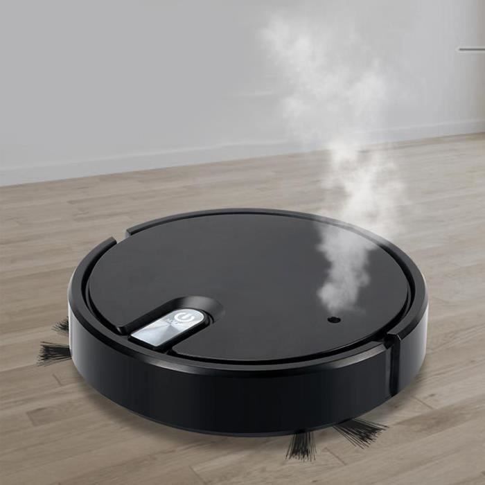 OMABETA robot nettoyeur Robot aspirateur Robot de balayage fonctionnement silencieux automatique electromenager balayeuse Noir