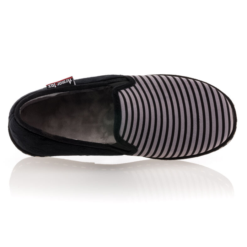 Pantuflas grises para hombre
