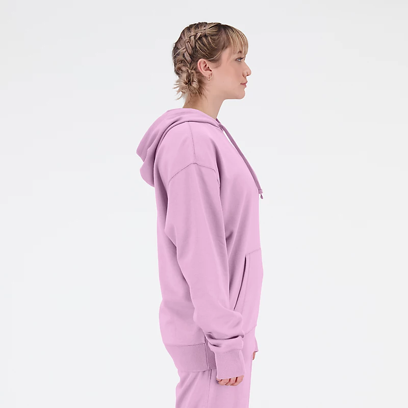 Unisexové froté mikiny s kapucí – LILAC CLOUD