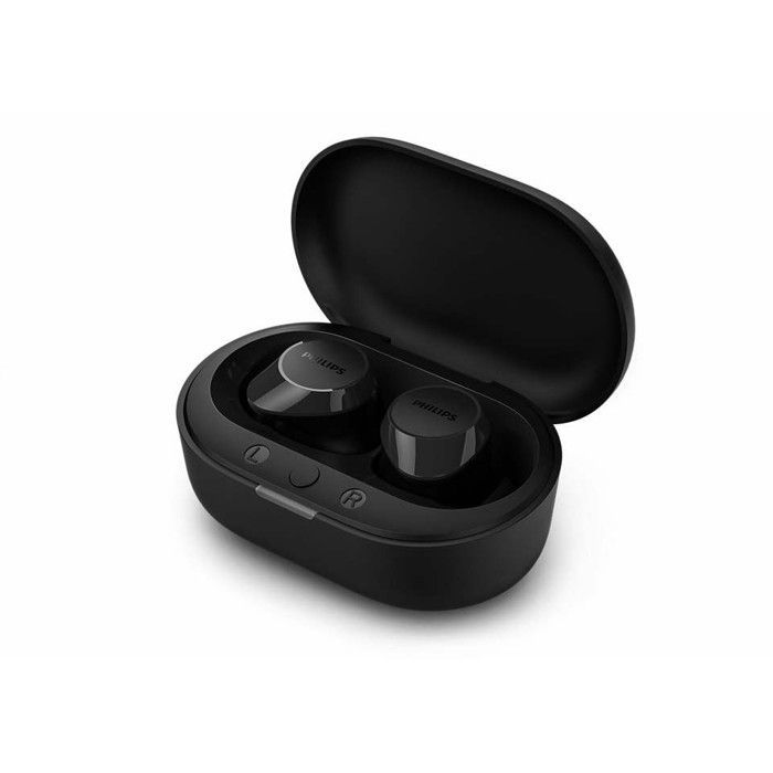 Auriculares inalámbricos - PHILIPS - TAT1209BK - Negros - Micrófono integrado - Batería de larga duración