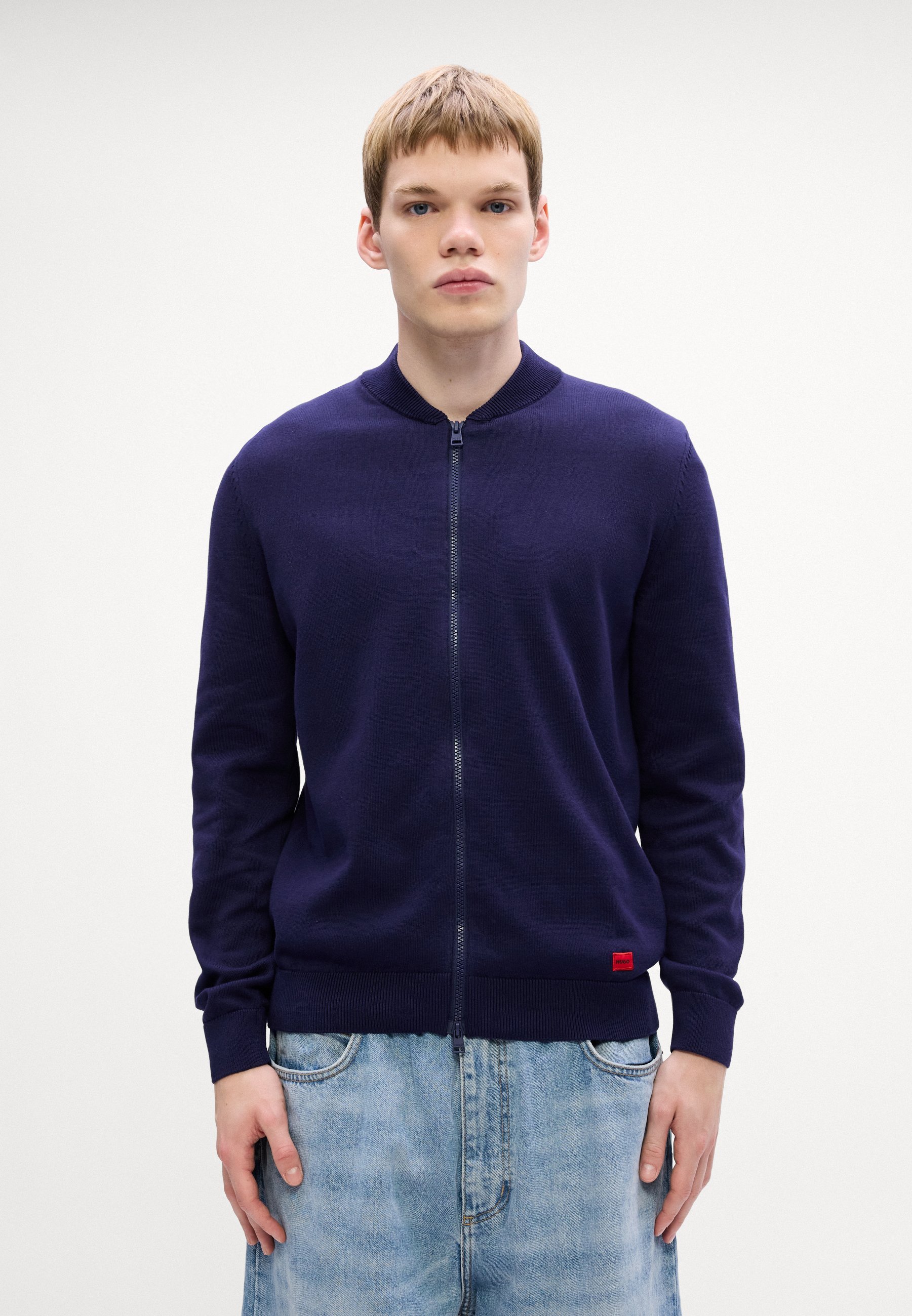 HUGO SAN JAQUE - Vest - navy