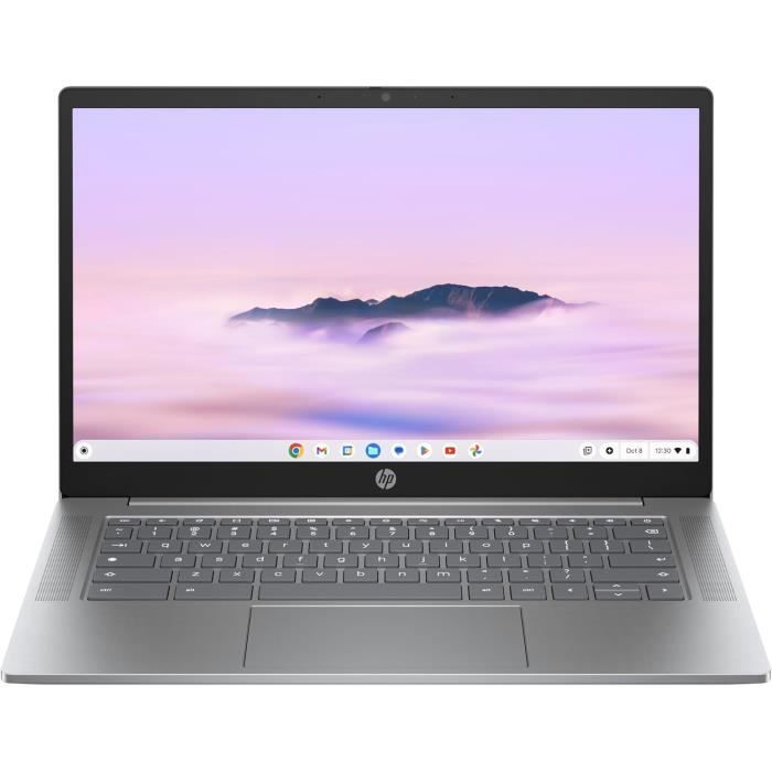 Chromebook - HP - 14a-nf0002sf - Intel N100 - 4 GB di RAM - 64 GB eMMC - Chrome OS