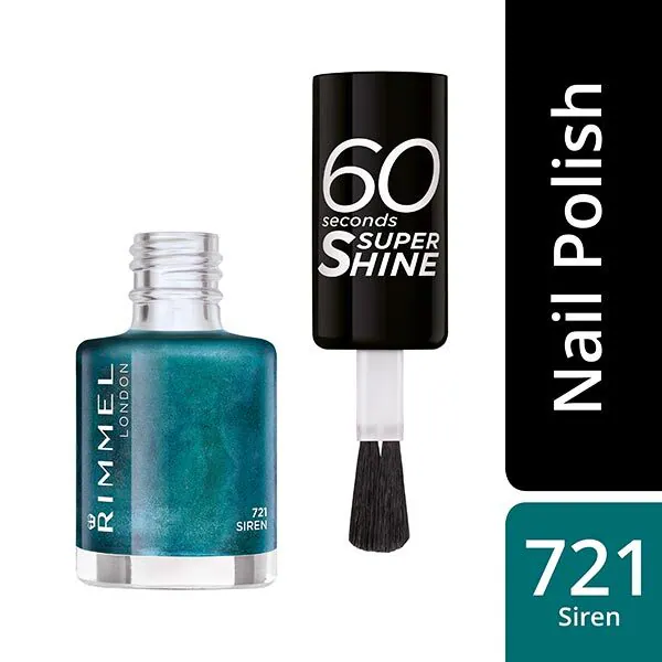 Lak na nechty Rimmel 60 Seconds Super-Shine - Siren