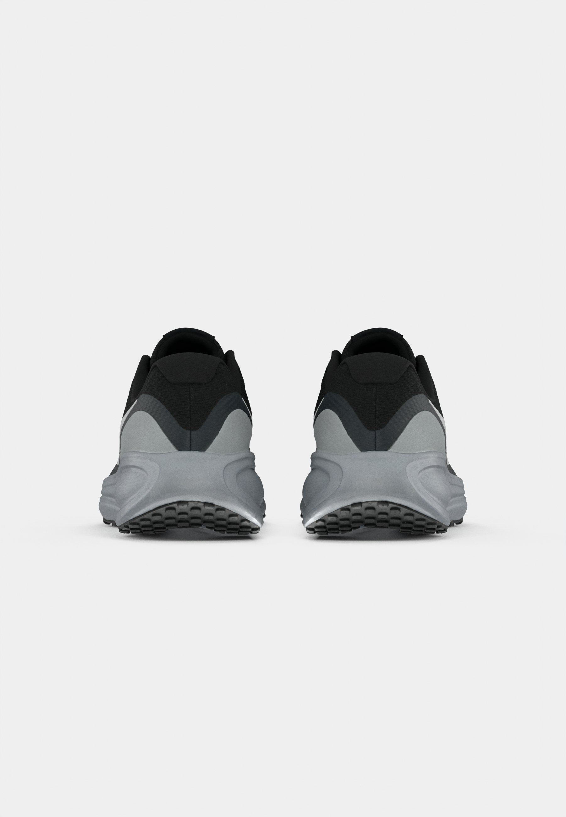 Nike Performance REVOLUTION 8 - Hardloopschoenen voor op de weg - zwart/summit wit/antraciet/licht rookgrijs
