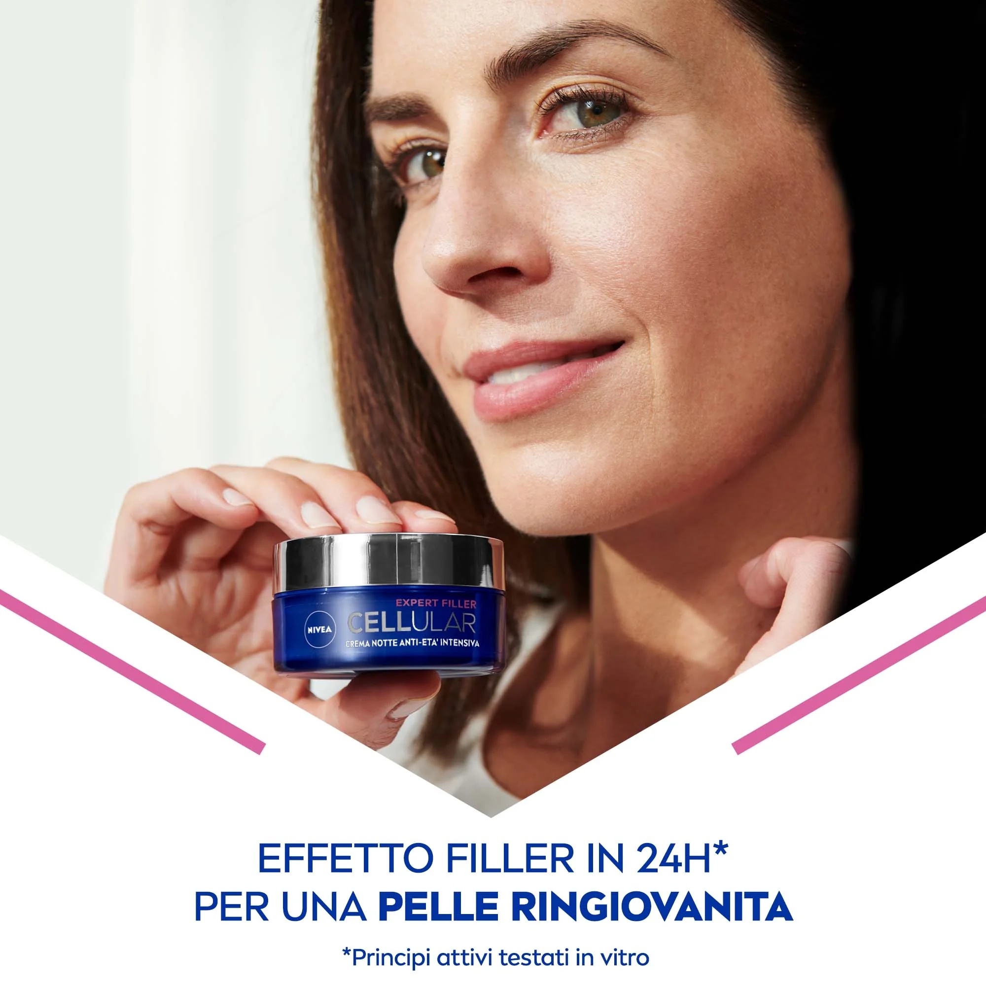 NIVEA Cellular Expert Filler anti-aging nachtcrème met verstevigend effect