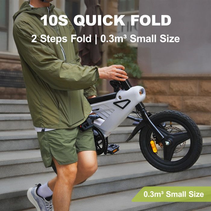 AVDLEU - Vélo Electrique Pliable 14