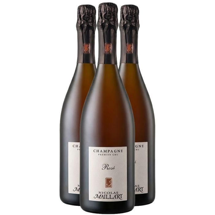 Champagne Nicolas Maillart Champagne Premier Cru Extra Brut (3x75cl)