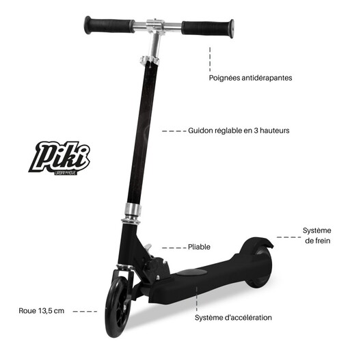 Patinete Elétrico Assistido Piki Wonder One