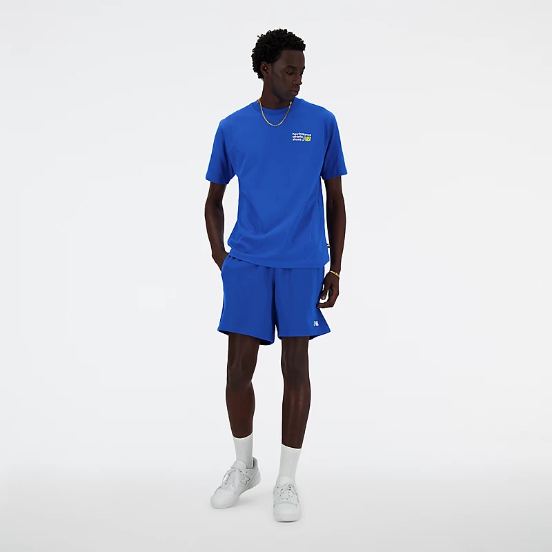 Premium-Sport-T-Shirt für Herren mit Logo – BLUE OASIS
