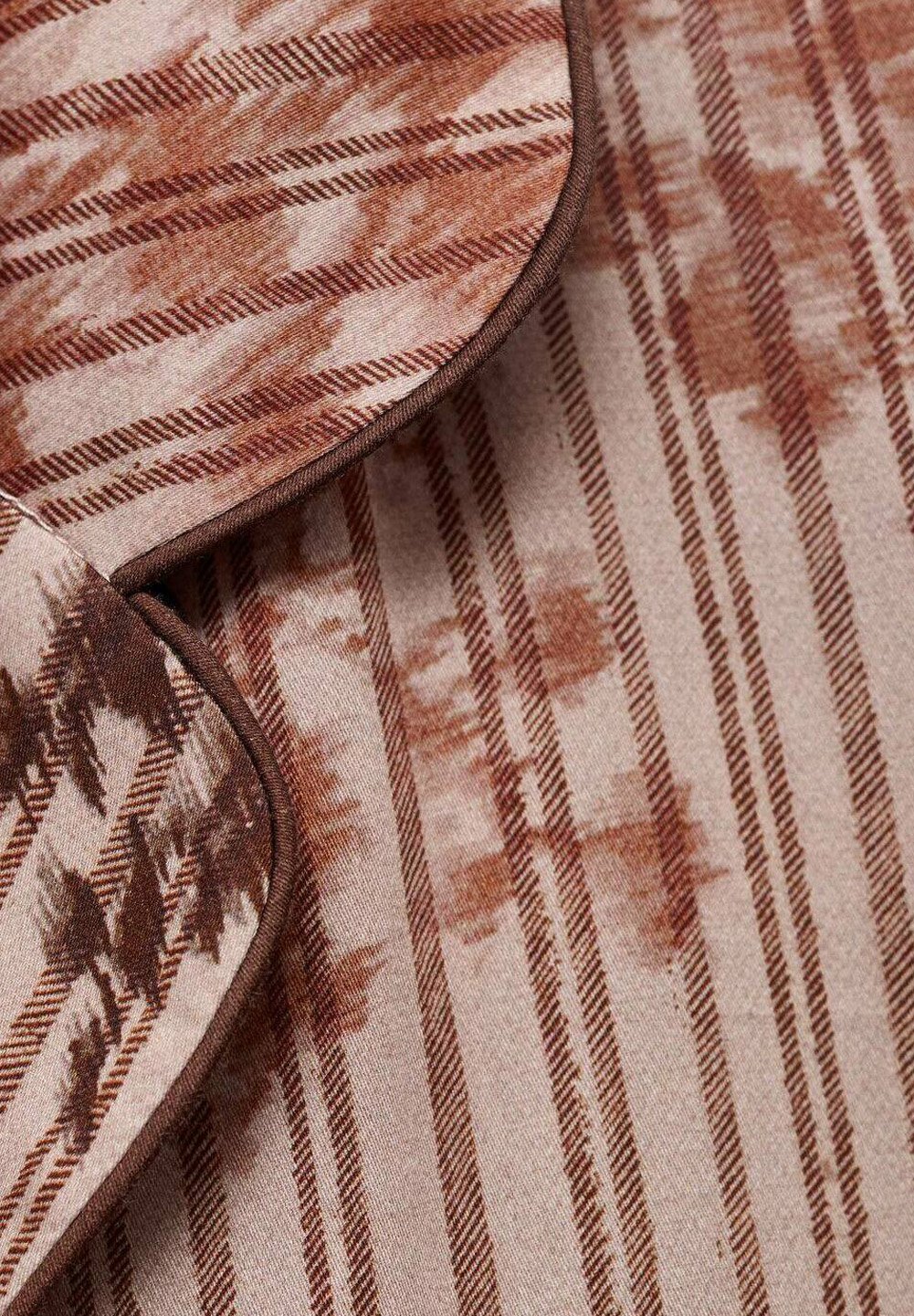 Mango S ROZMAZANÝM - Pyžamový top - hnedý