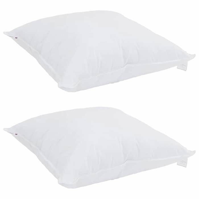 vidaXL Juego de edredón de invierno con almohada, 3 piezas, microfibra blanca, ropa de cama moderna, edredón cálido, manta acolchada 33777777