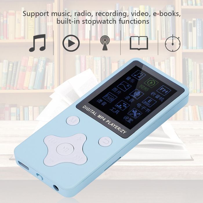 Lecteur MP4 - SHIPENOPHY - Mini portable - 32 Go - Bluetooth - Batterie 180mAh