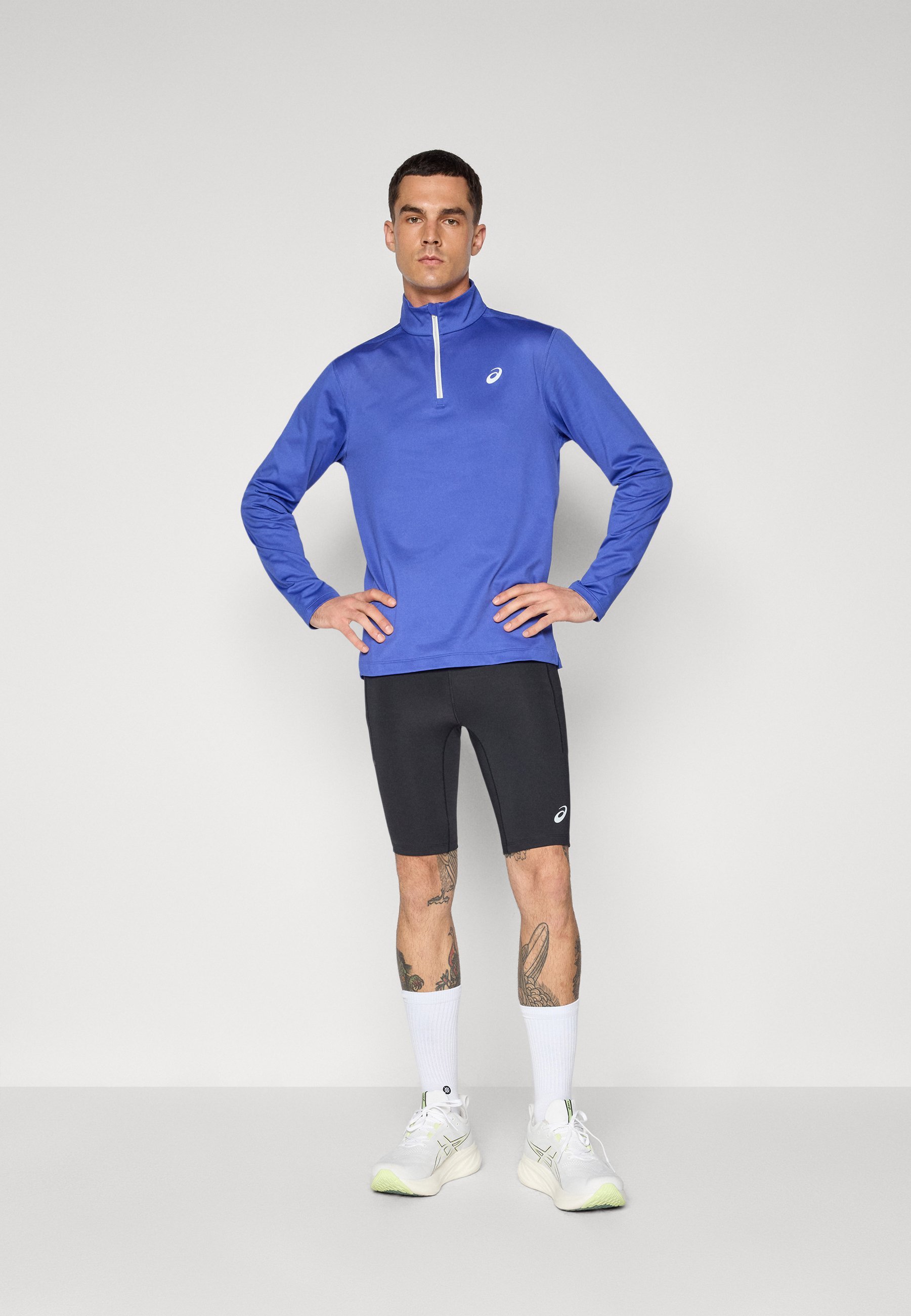 ASICS CORE 1/2 ZIP ZIMSKI TOP - Majica z dolgimi rokavi - kraljevska barva