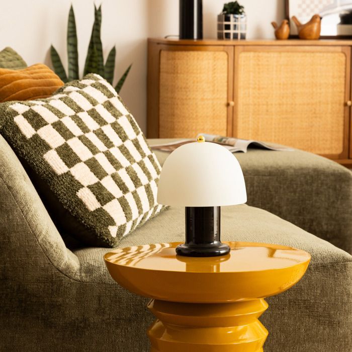 Lampe à poser LED Rick noir H21cm - Atmosphera Créateur d'intérieur