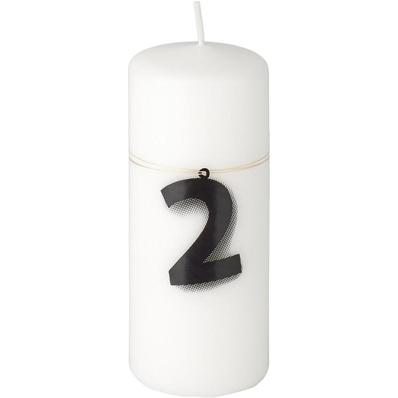 Vie Home -adventtikynttilät 4 kpl 12 cm, 1-4 kynttilää valkoisia