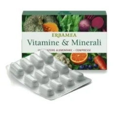 Tablete ERBAMEA z vitamini in minerali Erbamea, multivitaminski dodatek