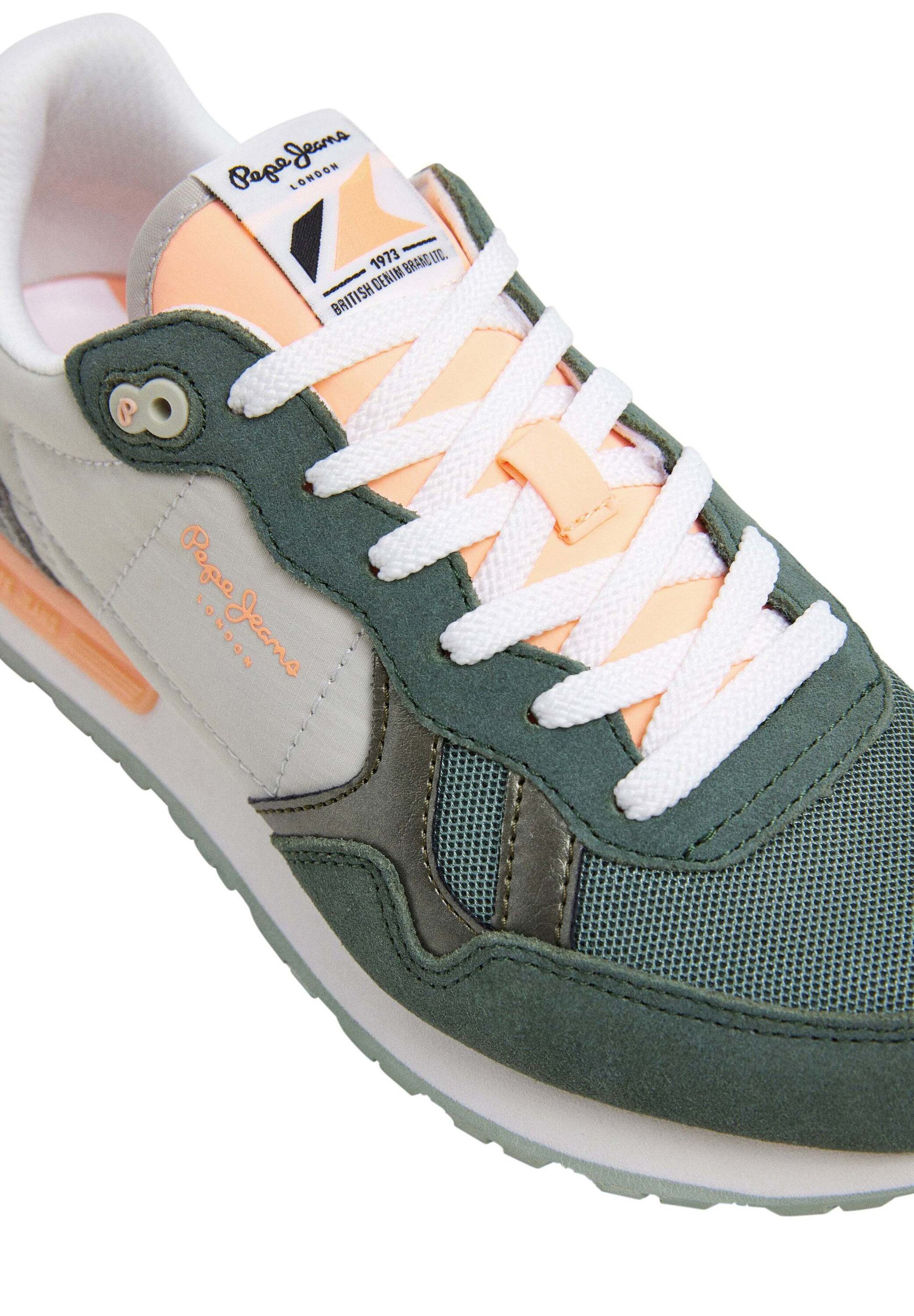 Pepe Jeans BRIT CAMP - Sneakers - casting green