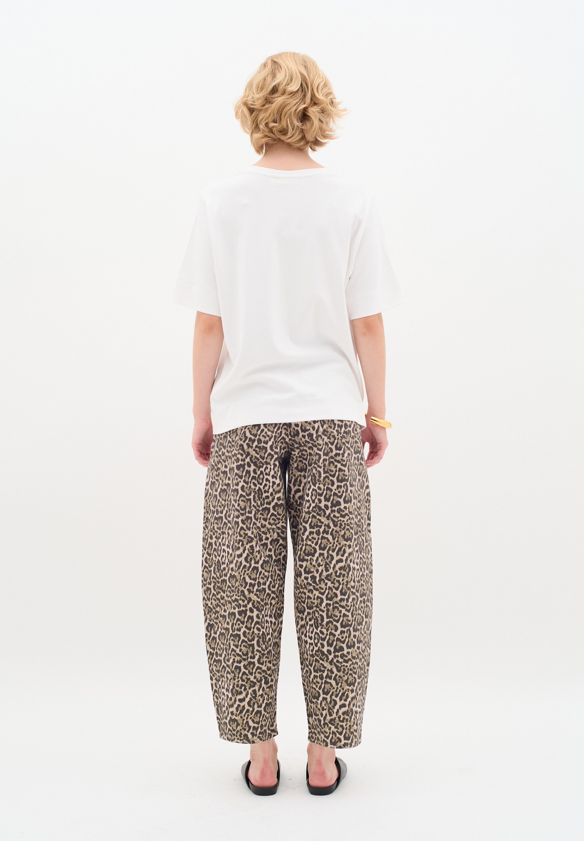InWear Relaxed fit jeans - klassiek luipaardprint