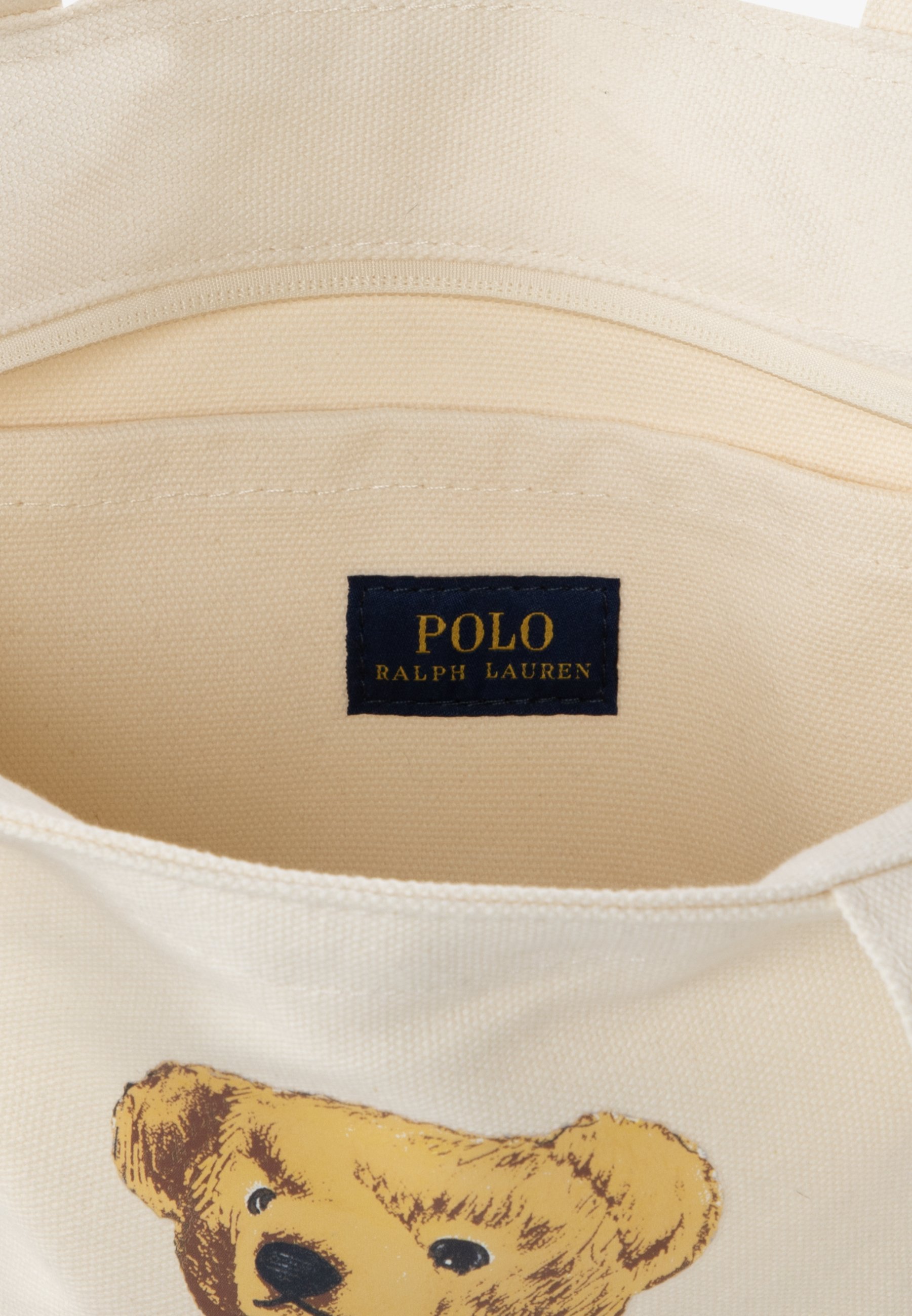 Polo Ralph Lauren BEAR TOTE UNISEX - Handtas - naturel