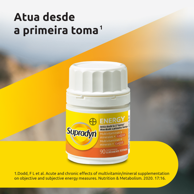 Supradyn Supradyn Energy 90 tablettia 90 tablettia