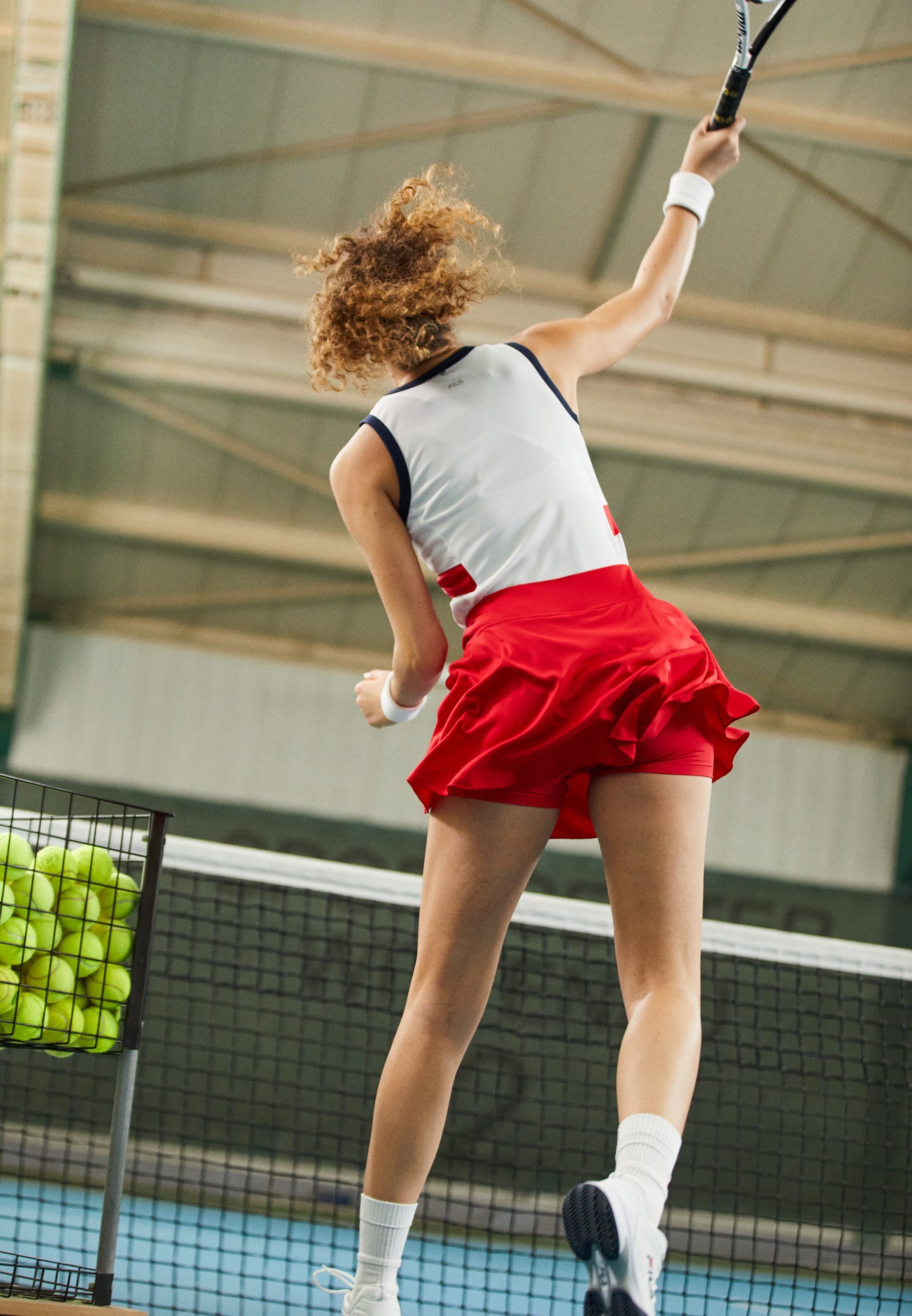 Fila SKORT NICCI - Gonna sportiva - rossa