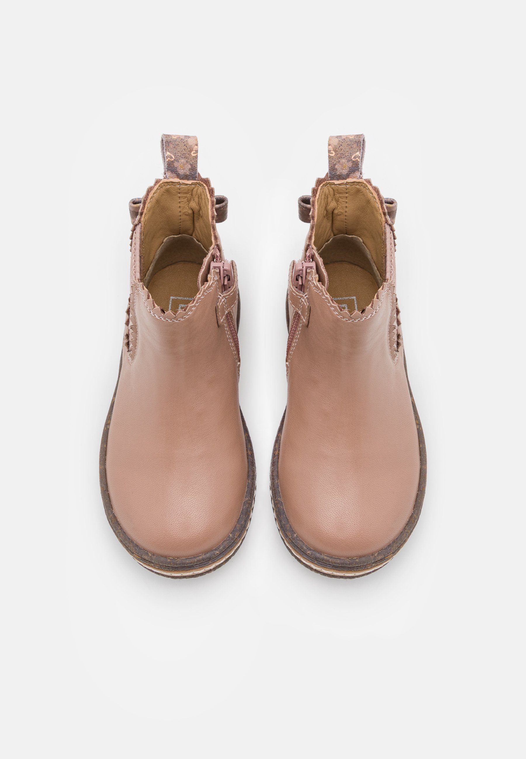 Friboo LEATHER - Klassieke enkellaarsjes - roze