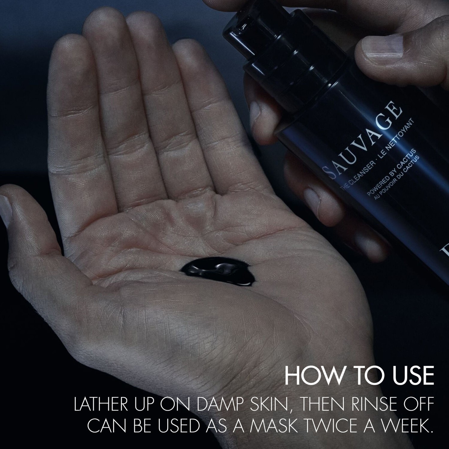 DIOR attīrošais gels Sauvage – 125 ml