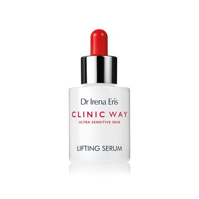 Dr. Irena Eris Clinic Way Lifting Serum Night, Hudens elasticitetsreparerande ansiktsserum, 30 ml