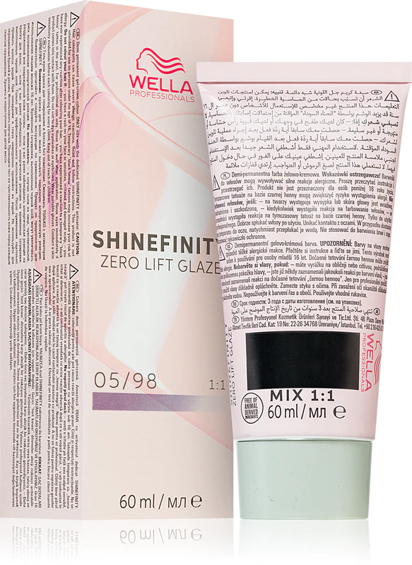 Wella Professionals Shinefinity Zero Lift Glaze - coloração capilar semipermanente