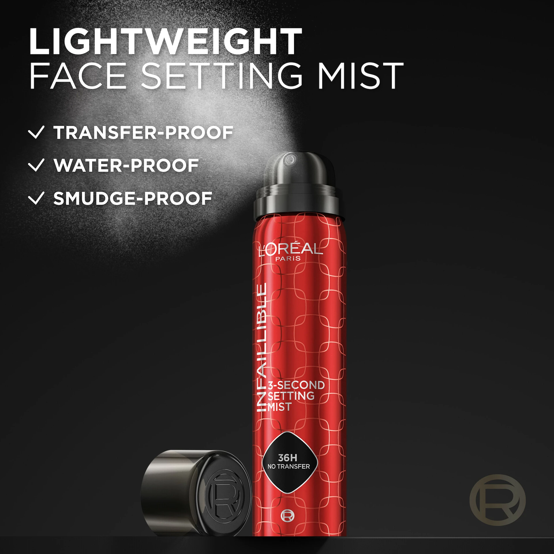 Spray de păr cu fixare infailibilă în 3 secunde 75 ml - L'Oréal Paris