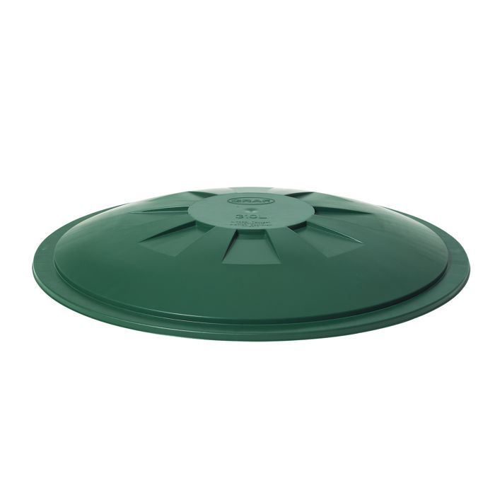 Coperchio rotondo per serbatoio di raccolta dell'acqua piovana GARANTIA, 310 litri, verde