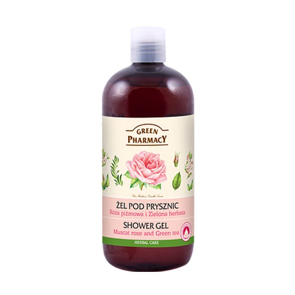 Duschgel Muscatros och grönt te | 500 ml
