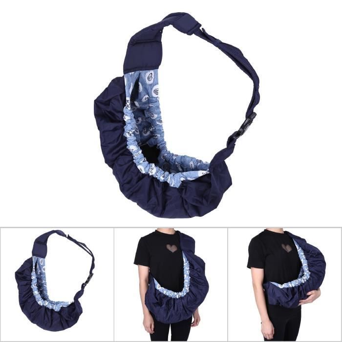 SALUTUYA Baby Wrap SALUTUYA Baby Sling ajustable para llevar al bebé al costado, 1 pieza, ideal para cochecitos y juegos.