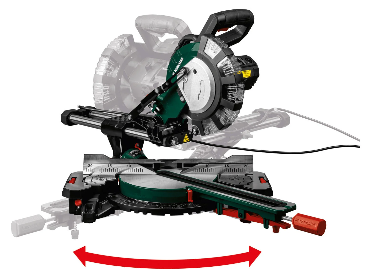 PARKSIDE® verstek- en trekzaag »PZKS 2000«, 2000 W
