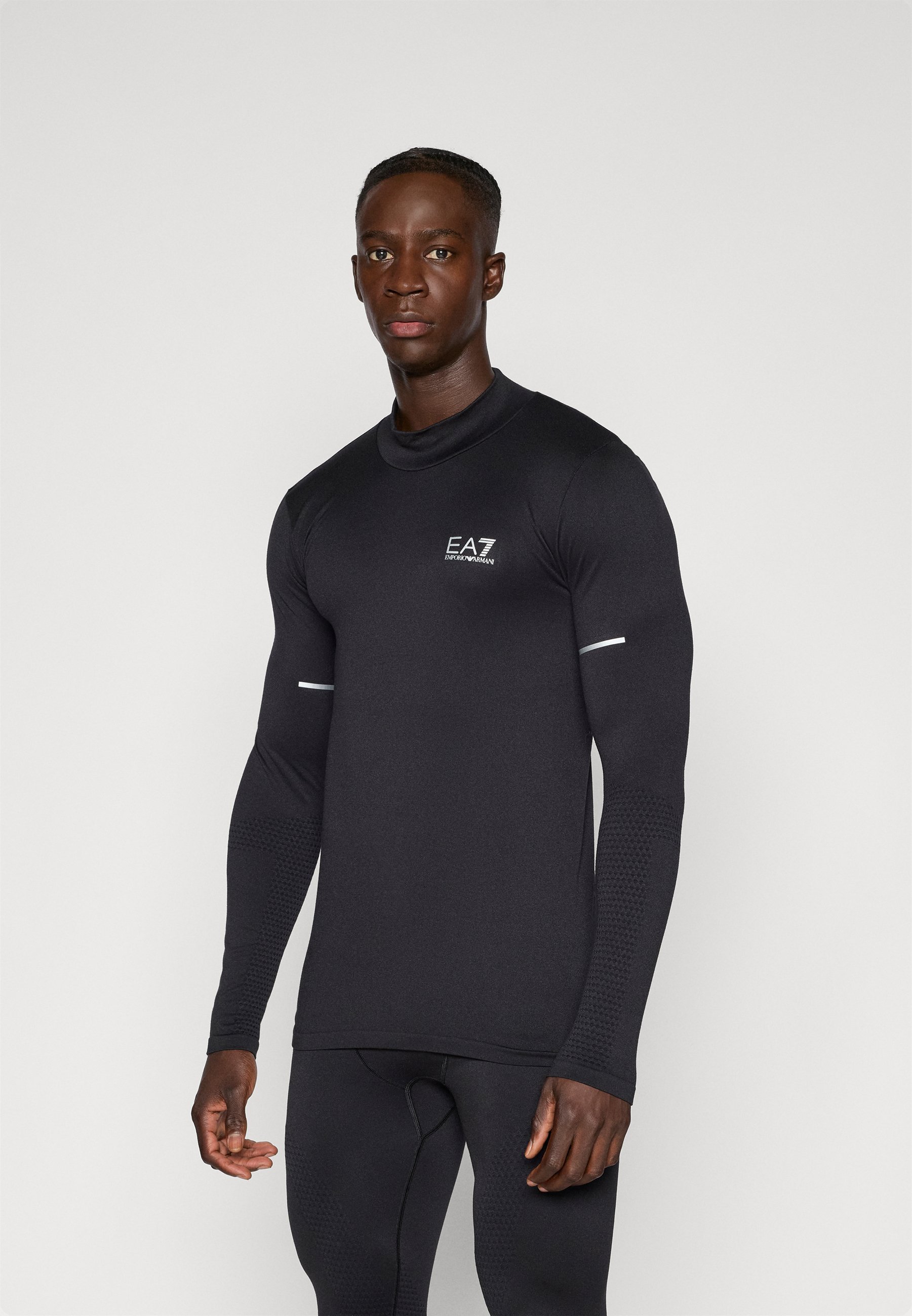 EA7 Emporio Armani Langarmshirt - schwarz