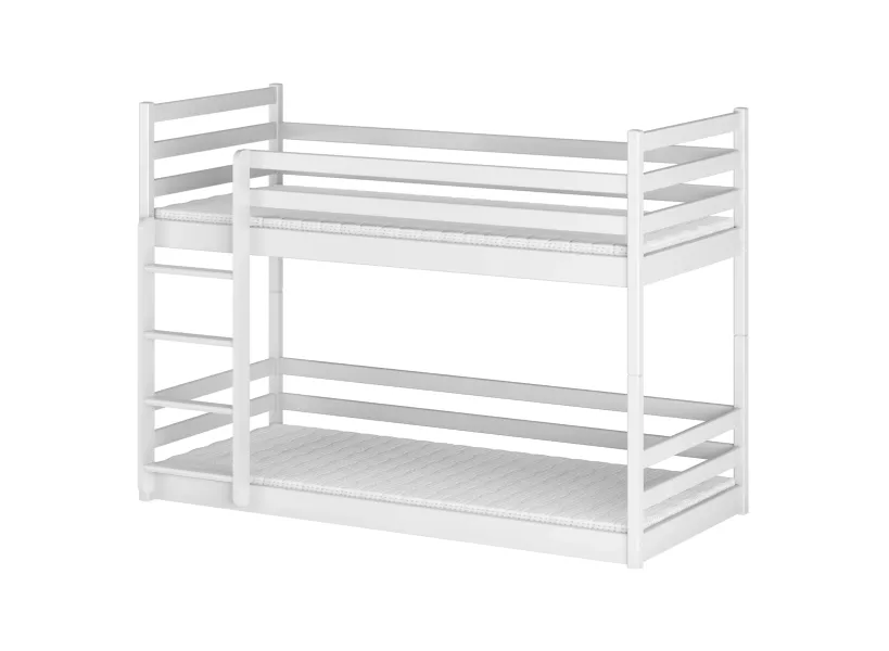 MINI 80x160 białe łóżko piętrowe Lano Meble