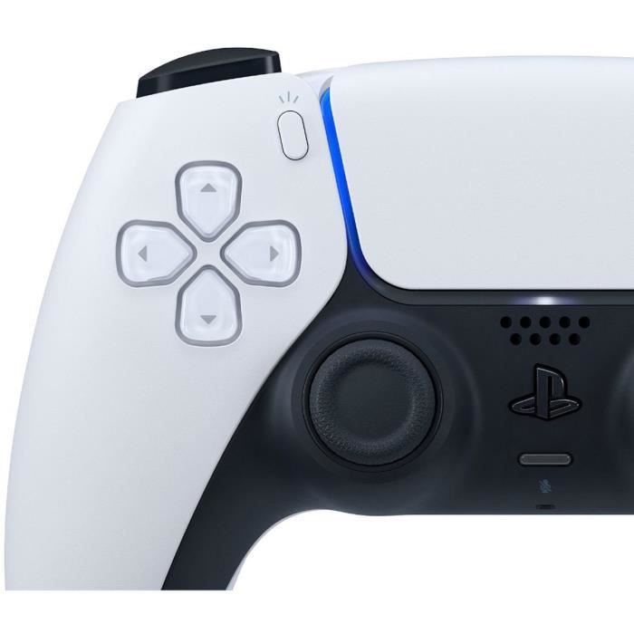 PS5 Digital Bundle (without disc drive): PlayStation 5 console (Slim model) + 2nd white DualSense controller