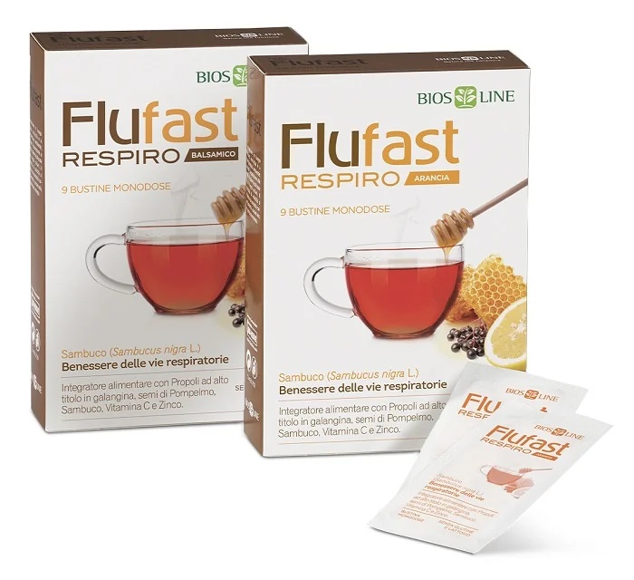 BIOS LINE Flufast Apix Respiro Ara 9 zakjes