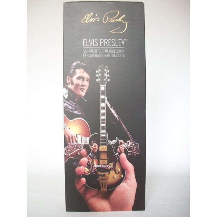 Guitarra miniatura Gibson Super 400 de Elvis Presley, modelo Ax Heaven